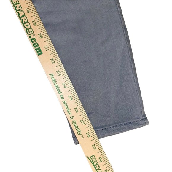 blank nyc silver gray womens denim jeans straight leg size 29 - Picture 4 of 9